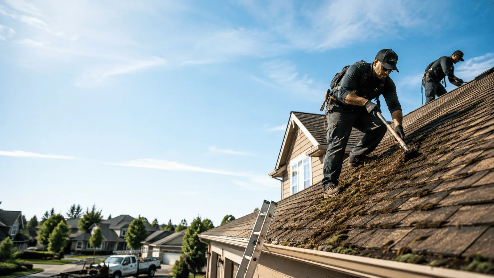 Roof Moss Removal in Whitsett, NC near me